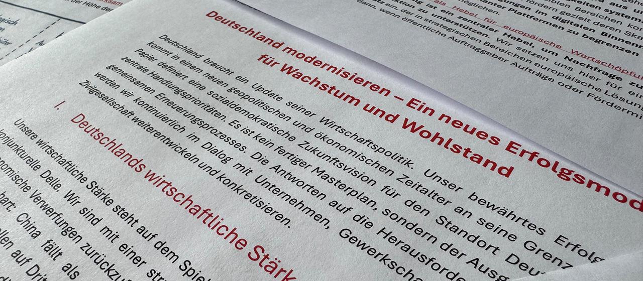 SPD-Fraktion präsentiert Impulspapier zur Überwindung der Wirtschaftskrise