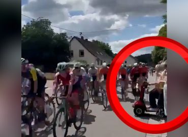 Seniorin verursacht Massencrash mit E-Scooter auf Rennstrecke