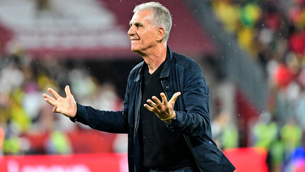 Emotionaler Moment bei WM-Trainer
