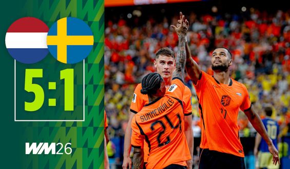 Oranje-Party gegen Schweden: Holland gewinnt im zweiten WM-Gruppenspiel