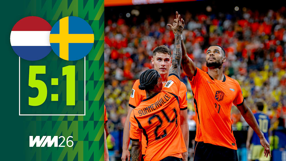 Oranje-Party gegen Schweden: Holland gewinnt im zweiten WM-Gruppenspiel
