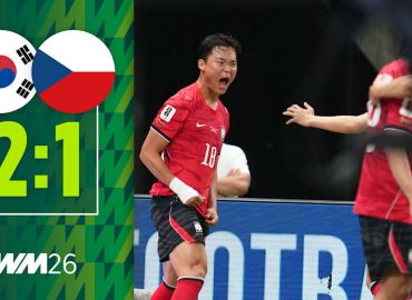 Südkoreas Sieg über Tschechien: Höhepunkte der Partie