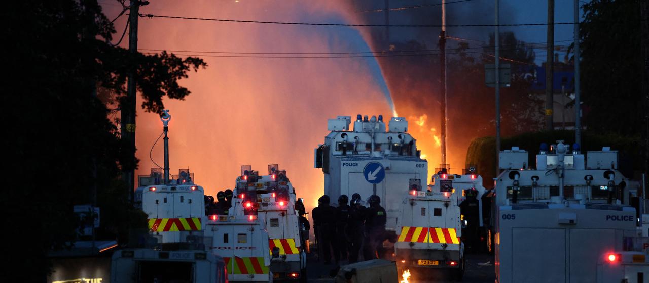 Ausländerfeindliche Proteste in Nordirland nach Messerattacke