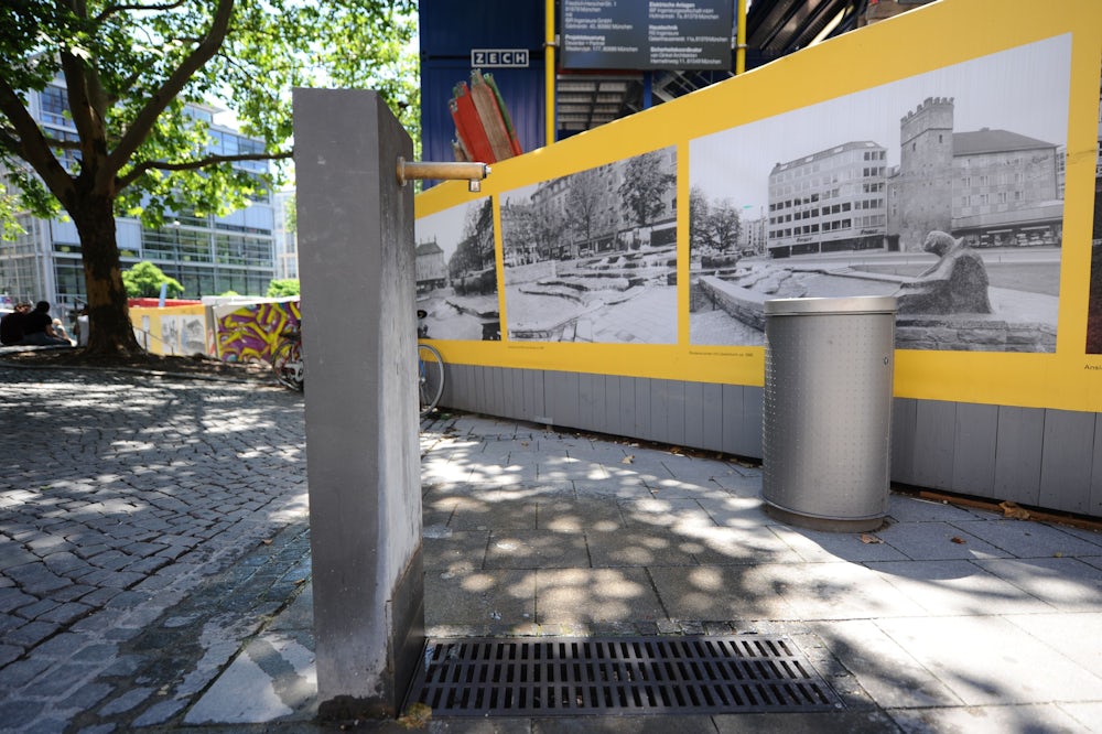 Münchens Kampf gegen die Hitzewelle: Trinkbrunnen und kühle Orte im Fokus
