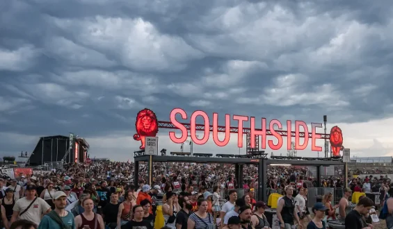 Unwetter-Warnung unterbricht das Southside-Festival