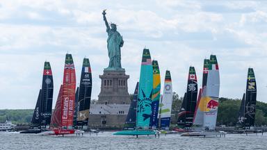 Das SailGP-Rennwochenende in New York 2026