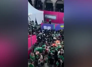 Polizei Stoppt Menschenandrang: Chaos bei Public Viewing in Guadalajara
