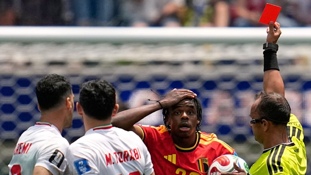 Rote Karte für Belgien: Diskussionen bei der WM 2026