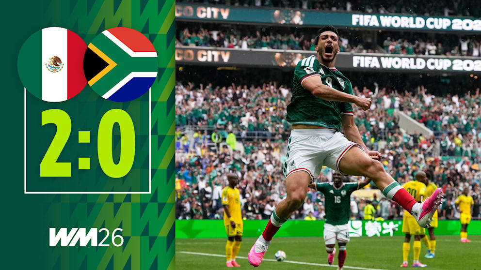 Mexiko feiert 1. WM-Fiesta mit Eröffnungsspiel gegen Südafrika