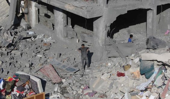Blick auf die Lage im Gazastreifen