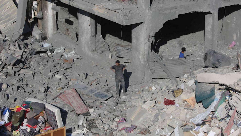 Blick auf die Lage im Gazastreifen