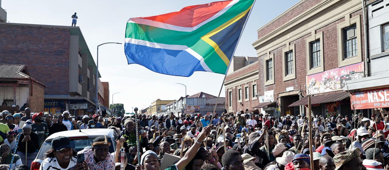 Gewalttätige Proteste in Südafrika gegen illegale Einwanderung