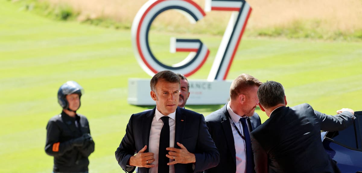Macrons Reaktion auf Trumps Zolldrohung vor dem G-7-Gipfel