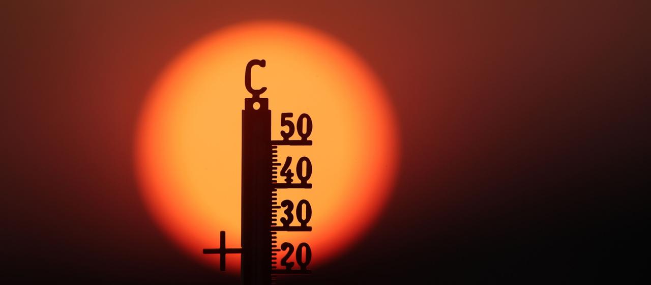 Sommeranfang mit hohen Temperaturen und starken Unwettern