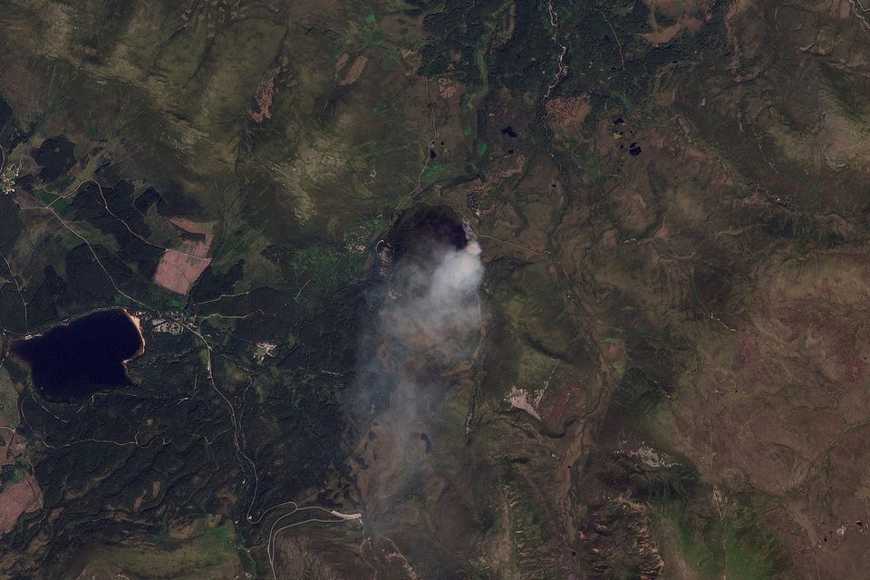 Großbrand im Cairngorms-Nationalpark: Evakuierungen in Schottland