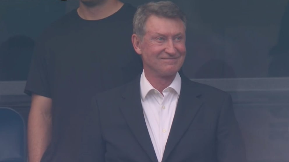 Hätten Sie Wayne Gretzky auf der Tribüne erkannt?