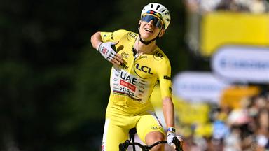 Pogacar triumphiert in der zehnten Etappe der Tour de France