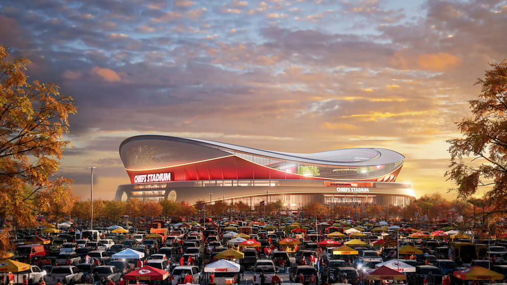 Ein Blick in die Zukunft: Das neue Stadion der Kansas City Chiefs