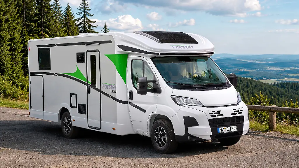 Forsters Neuheiten auf dem Caravan-Salon: Praktische Wohnmobile zu attraktiven Preisen