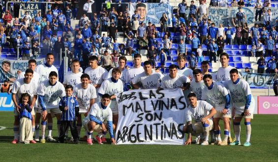 Argentinischer Klub sorgt mit Falkland-Banner für Aufsehen