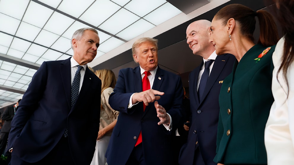 Trump besucht WM-Finale mit prominenten Gästen