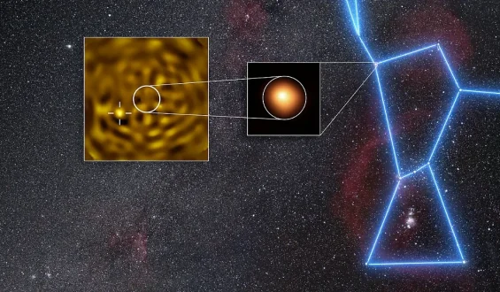 Astronomen entdecken Begleiter von Beteigeuze