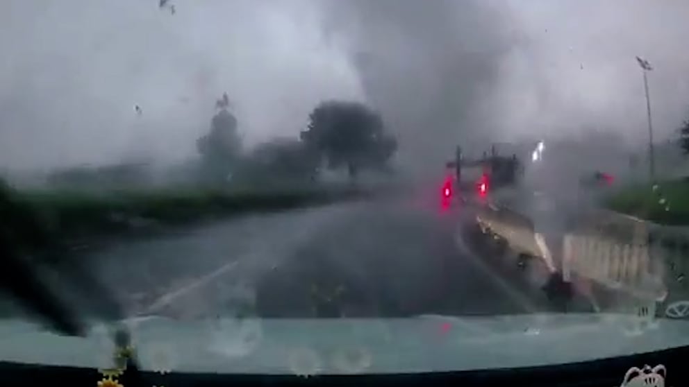 Tornado-Alarm in China: Schwere Unwetter verursachen Chaos