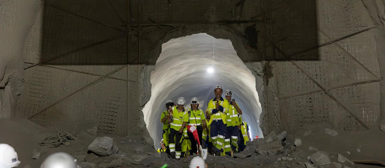 Durchbruch beim Brennerbasistunnel erreicht