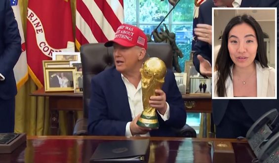 Politischer Showdown beim WM-Finale mit Trump