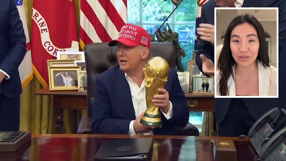 Politischer Showdown beim WM-Finale mit Trump