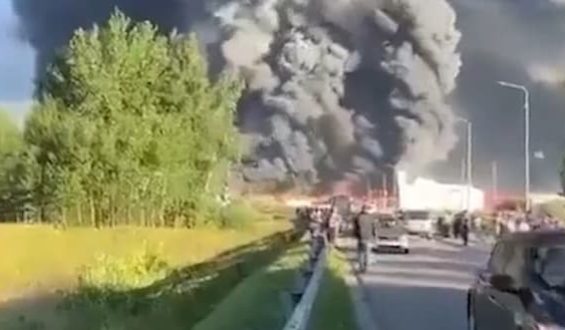 Ukrainische Drohnenangriffe treffen russische Logistikzentren