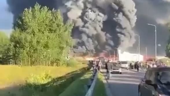 Ukrainische Drohnenangriffe treffen russische Logistikzentren