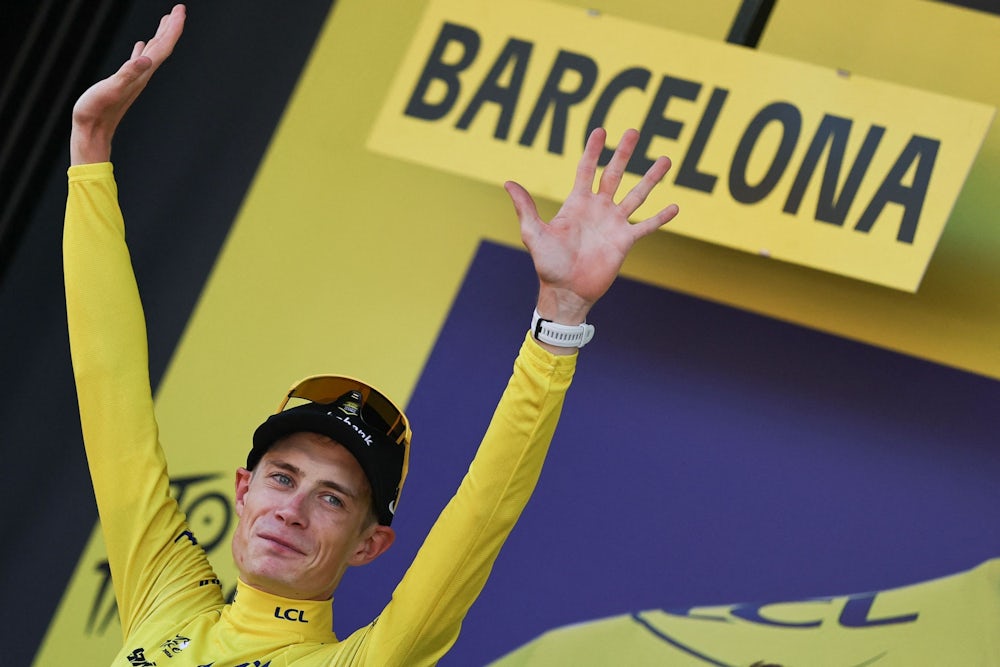 Auftakt der Tour de France: Vingegaard in Gelb, Red Bull mit Herausforderungen