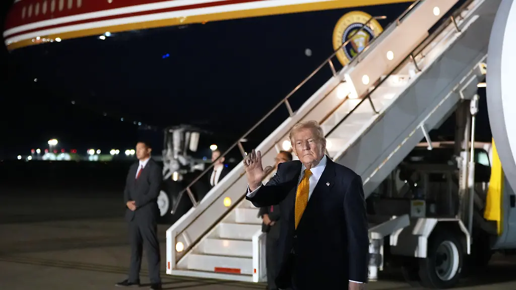 Spekulationen über Sicherheitsbedenken beim Flugzeugtausch von Trump