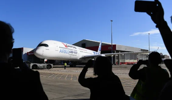 Qantas stellt neuen Flugrekord mit Airbus A350 auf