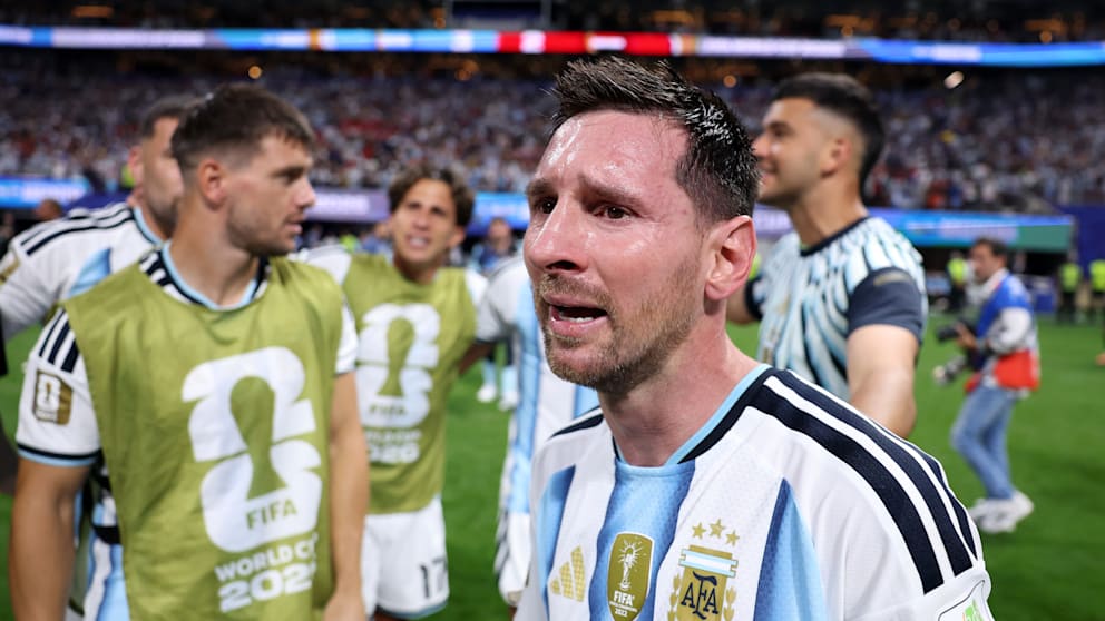 Emotionale Reaktion von Messi nach dramatischem Sieg
