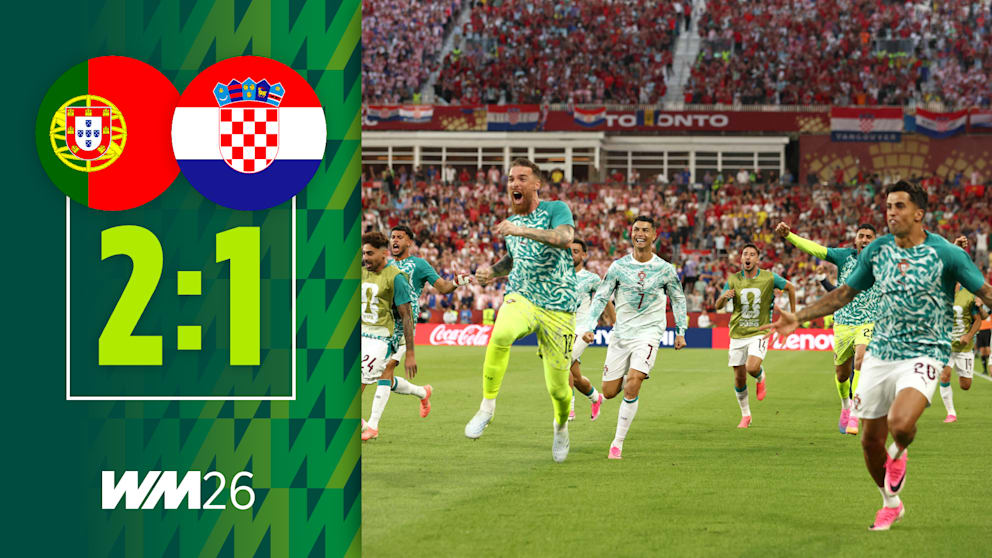 Was für ein Spiel: Höhepunkte des Spiels Portugal gegen Kroatien bei der WM