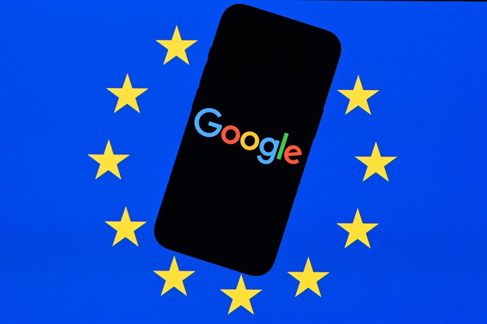 EU verhängt hohe Geldstrafe gegen Google