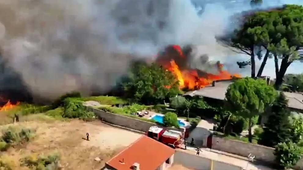 Flammen außer Kontrolle: Waldbrände in Südeuropa