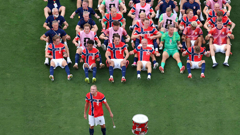 Haaland führt Norwegen zum Viertelfinale