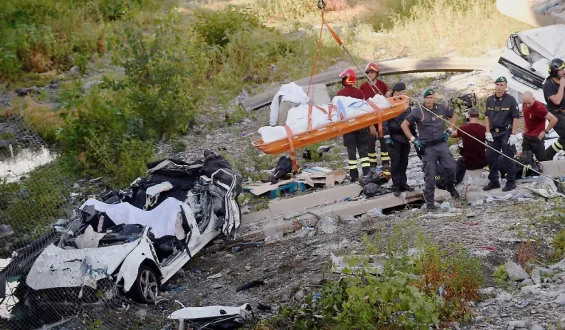 Ein Urteil über den Einsturz der Autobahnbrücke in Genua