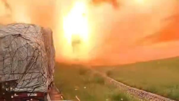 Lkw-Explosion in China: Tragisches Unglück