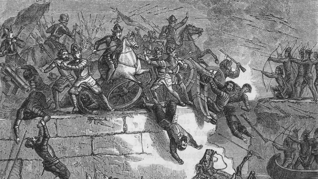Die Eroberung des Aztekenreichs: Die Tragödie der ‘traurigen Nacht’