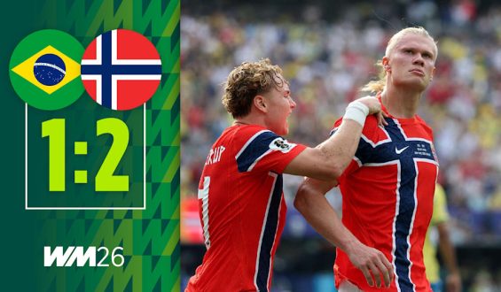 Norwegen besiegt Brasilien dank Haaland im WM-Achtelfinale