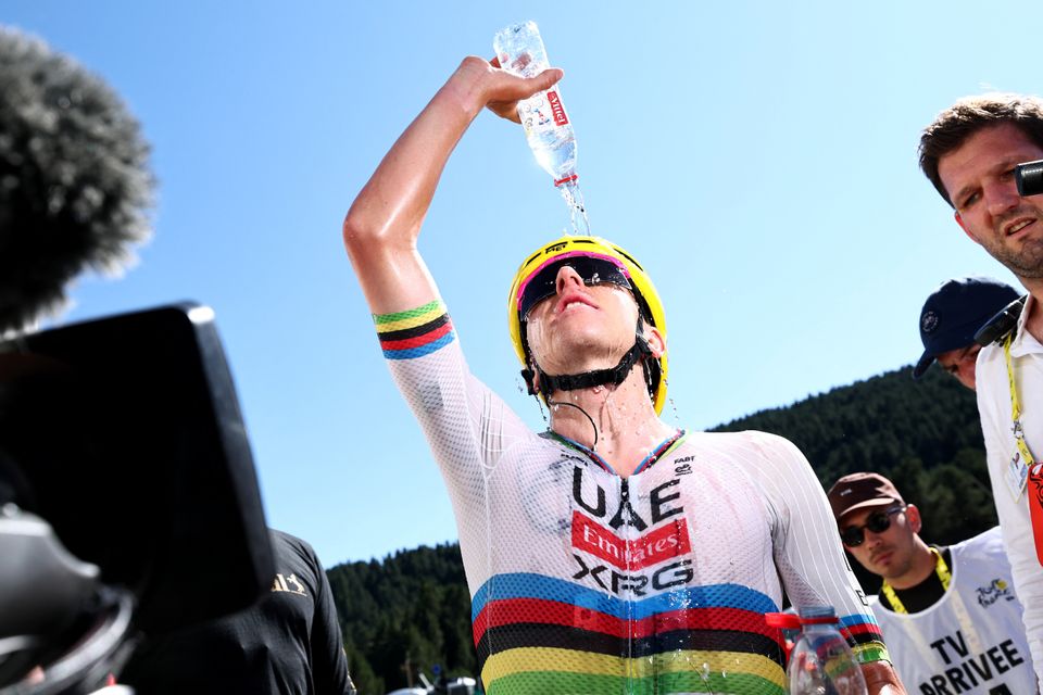 Tour-Favorit Tadej Pogačar: Kühlen Kopf bewahrt