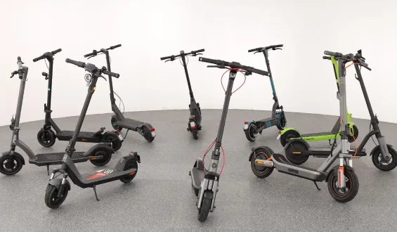 ADAC Test: E-Kickscooter im Vergleich
