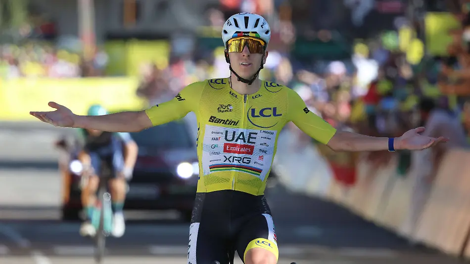 Tadej Pogacar erreicht Meilenstein bei der Tour de France