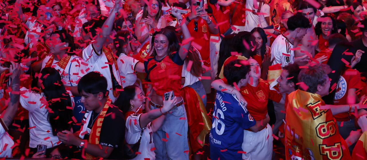 Spanien feiert den WM-Titel gegen Argentinien