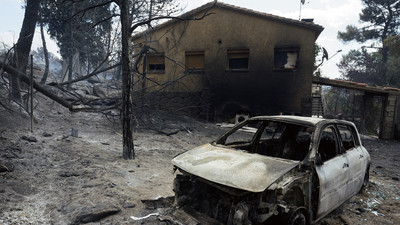 Waldbrände in Südwesteuropa: Angespannte Lage in Spanien und Frankreich