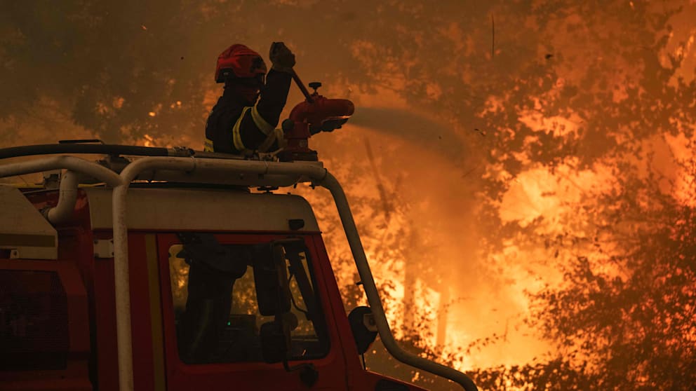 Waldbrände bedrohen Bordeaux: Notstand in Spanien
